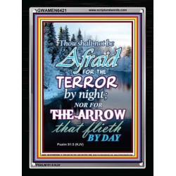 THE TERROR BY NIGHT   Printable Bible Verse to Framed   (GWAMEN6421)   