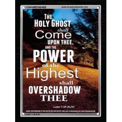 THE POWER OF THE HIGHEST   Encouraging Bible Verses Framed   (GWAMEN6469)   