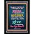 WHAT DOES IT PROFIT TO GAIN THE WHOLE WORLD   Bible Verses For the Kids Frame    (GWAMEN6511)   "25X33"