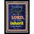 WAIT ON THE LORD   contemporary Christian Art Frame   (GWAMEN6519)   "25X33"