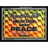 SEEK PEACE   Modern Wall Art   (GWAMEN6531)   "33X25"