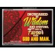 INCREASE IN WISDOM   Framed Bible Verses   (GWAMEN6788)   