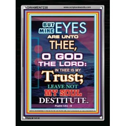 TRUST IN THE LORD   Bible Verses Frame for Home   (GWAMEN7238)   "25X33"