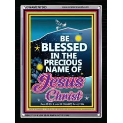 BE BLESSED   Bible Verses Framed Art Prints   (GWAMEN7263)   