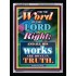 WORD OF THE LORD   Contemporary Christian poster   (GWAMEN7370)   "25X33"