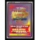 WORD OF THE LORD   Framed Hallway Wall Decoration   (GWAMEN7384)   