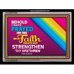 UNFAILING FAITH   Art & Dcor Frame   (GWAMEN7562)   "33X25"