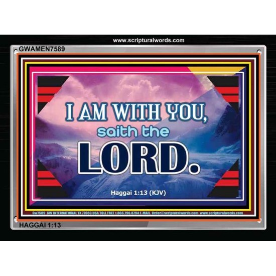 GOD WITH US   Printable Bible Verses to Frame   (GWAMEN7589)   