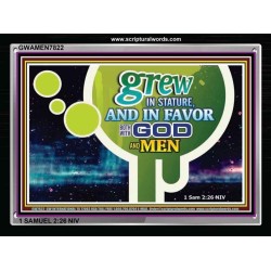 GODS FAVOR   Encouraging Bible Verse Framed   (GWAMEN7822)   