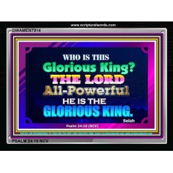 GLORIOUS KING   Wall Art Poster   (GWAMEN7914)   