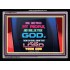 I WILL BE YOUR GOD   Contemporary Wall Decor   (GWAMEN7974)   "33X25"