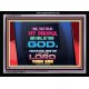 I WILL BE YOUR GOD   Contemporary Wall Decor   (GWAMEN7974)   