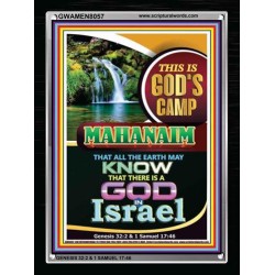 THERE IS A GOD IN ISRAEL   Bible Verses Framed for Home Online   (GWAMEN8057)   