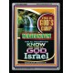 THERE IS A GOD IN ISRAEL   Bible Verses Framed for Home Online   (GWAMEN8057)   