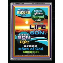 THE SON OF GOD   Christian Artwork Acrylic Glass Frame   (GWAMEN8161)   