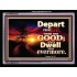 DEPART FROM EVIL   Framed Bible Verses   (GWAMEN8239)   "33X25"