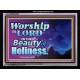 IN THE BEAUTY OF HOLINESS   Framed Scriptural Dcor   (GWAMEN8280)   