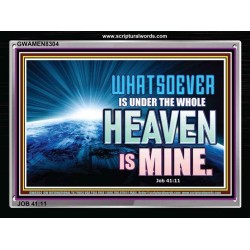 HEAVEN   Framed Sitting Room Wall Decoration   (GWAMEN8304)   