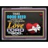 LOVE THE LORD YOUR GOD   Modern Christian Wall Dcor   (GWAMEN8308)   "33X25"