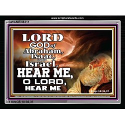 GOD OF ABRAHAM   Framed Business Entrance Lobby Wall Decoration   (GWAMEN8311)   