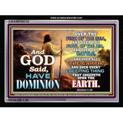 DOMINION   Framed Bible Verses   (GWAMEN8318)   