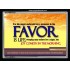IN HIS FAVOR IS LIFE   Custom Art and Wall Dcor   (GWAMEN835)   "33X25"