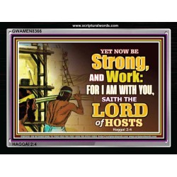 I AM WITH YOU   Scriptural Wall Art   (GWAMEN8366)   