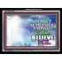 BELIEVE IN GOD   Wall & Art Dcor   (GWAMEN8378)   "33X25"