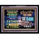 GLORIFY THY SON   Custom Frame Scripture   (GWAMEN8394)   
