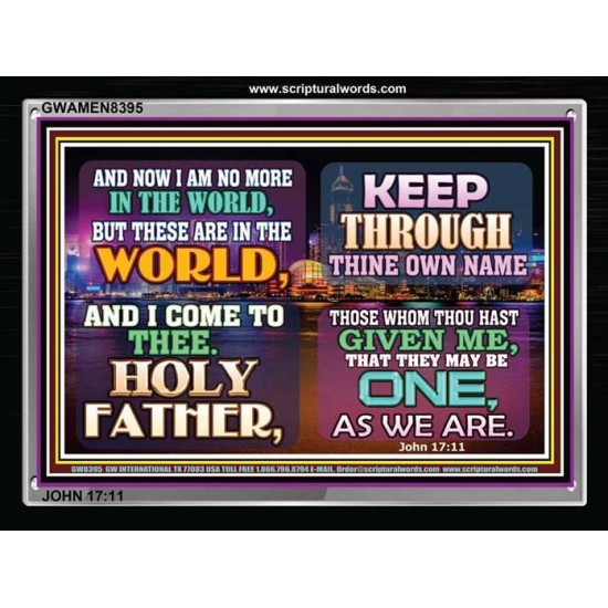 HOLY FATHER   Custom Frame Scriptures   (GWAMEN8395)   