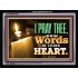 GODS WORD IN OUR HEART   Art & Dcor Frame   (GWAMEN8425)   "33X25"