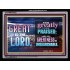 GREAT IS THE LORD   Printable Bible Verses to Frame   (GWAMEN8452)   "33X25"