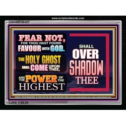 FEAR NOT   Large Frame Scripture Wall Art   (GWAMEN8457)   