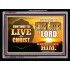LIVE IN CHRIST   Frame Scripture Dcor   (GWAMEN8507)   "33X25"