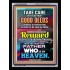 YOUR FATHER WHO IS IN HEAVEN    Scripture Wooden Frame   (GWAMEN8550)   "25X33"