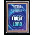 TRUST IN THE LORD   Framed Bible Verse   (GWAMEN8573)   "25X33"