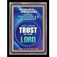 TRUST IN THE LORD   Framed Bible Verse   (GWAMEN8573)   