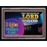 JEHOVAH EL GIBBOR - MIGHTY GOD   Contemporary Christian Poster   (GWAMEN8659L)   "33X25"