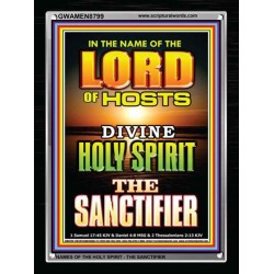 THE SANCTIFIER   Bible Verses Poster   (GWAMEN8799)   