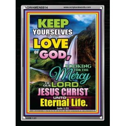 THE MERCY OF OUR LORD JESUS CHRIST   Contemporary Christian poster   (GWAMEN8814)   