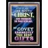 YE ARE THE BODY OF CHRIST   Bible Verses Framed Art   (GWAMEN8853)   "25X33"