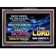 I THE LORD HAVE CREATED IT   Bible Scriptures on Love frame   (GWAMEN8869)   