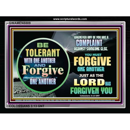 FORGIVE ONE ANOTHER   Scripture Art Prints   (GWAMEN8889)   