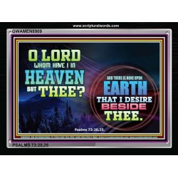 WHOM HAVE I IN HEAVEN   Contemporary Christian poster   (GWAMEN8909)   "33X25"