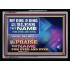 I WILL BLESS THY NAME   Framed Restroom Wall Decoration   (GWAMEN8924)   "33X25"