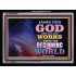 KNOWN UNTO GOD   Inspirational Wall Art Frame   (GWAMEN8928)   "33X25"