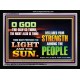 GODS STRENGTH   Bible Scriptures on Love Acrylic Glass Frame   (GWAMEN8935)   