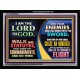 I AM THE LORD   Framed Lobby Wall Decoration   (GWAMEN9003)   