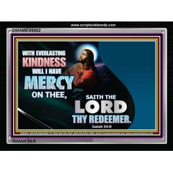 GODS MERCY   Christian Quote Framed   (GWAMEN9062)   