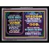 WISDOM OF THE WORLD IS FOOLISHNESS   Christian Quote Frame   (GWAMEN9077)   "33X25"